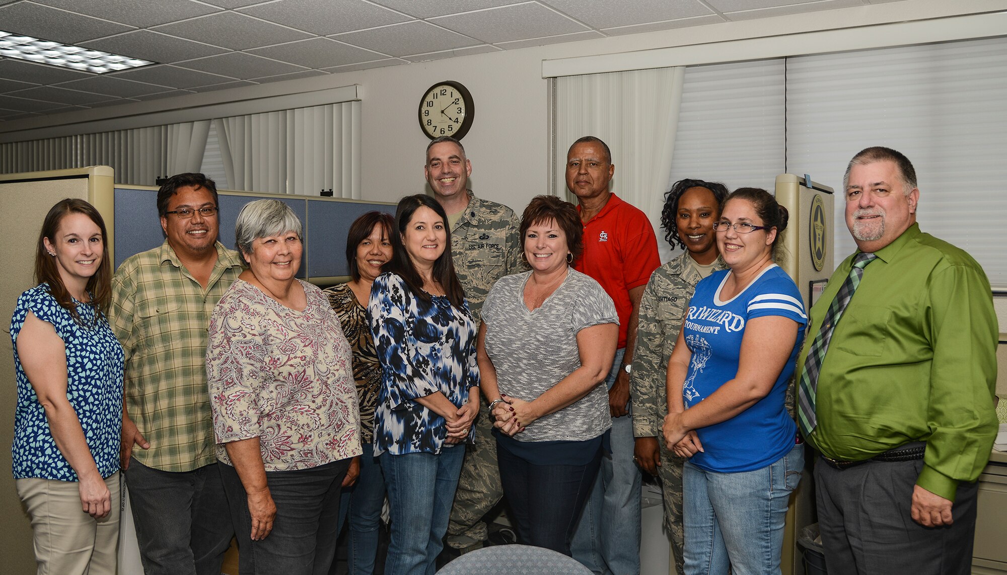 Personnel at the 412th Comptroller Squadron prepare for the new fiscal year Sept. 30. (U.S. Air Force photo by Rebecca Amber)