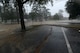 Flood waters completely submerge the area between the 20th Force Support Squadron Main Fitness Center and McElveen Information and Learning Center at Shaw Air Force Base, S.C., Oct. 4, 2015. South Carolina received record breaking rainfall, which brought more than 19 inches of rain and severe flooding to much of Shaw. 