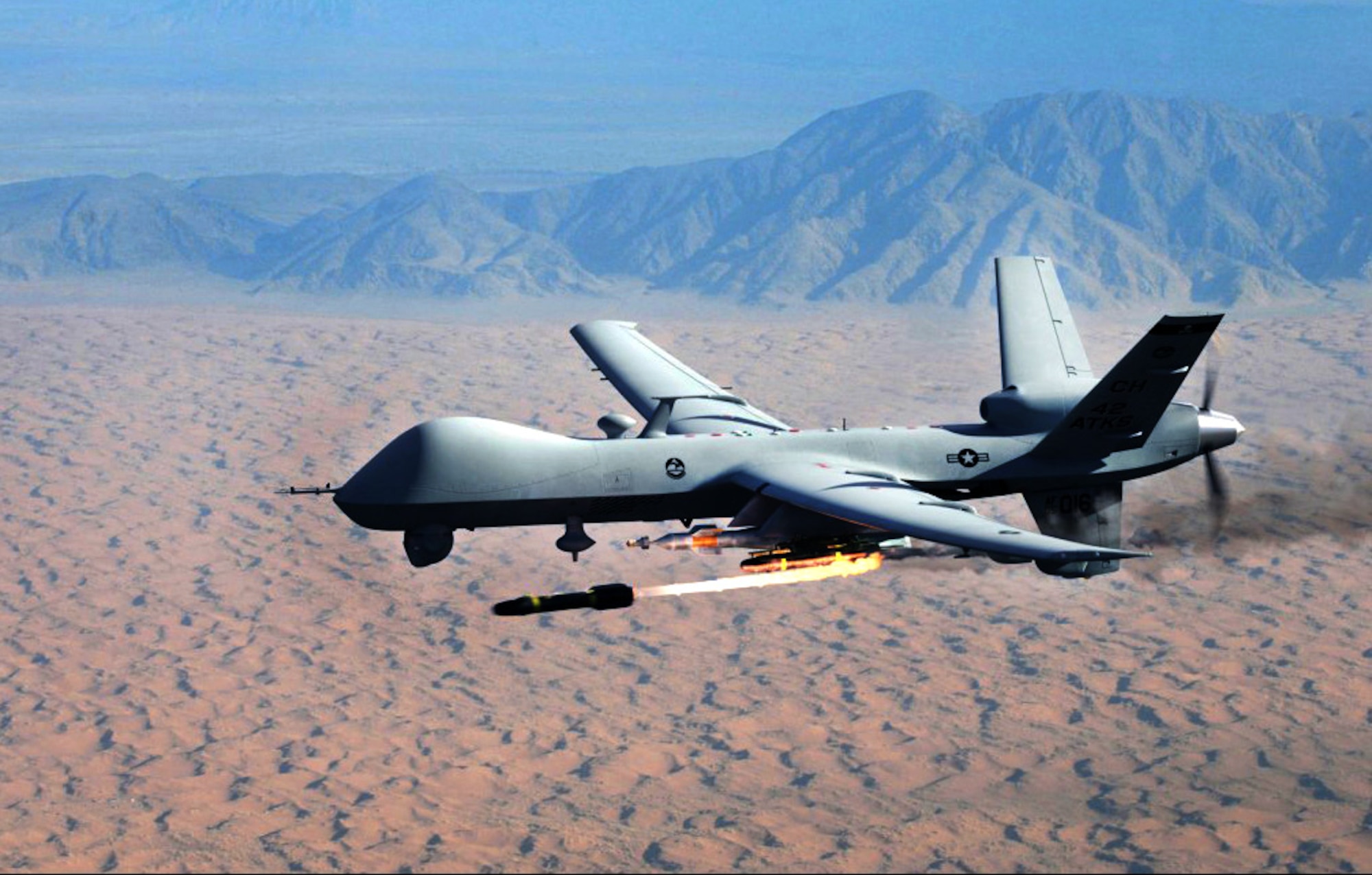 Myth: RPAs strike randomly. 

Fact: The vast majority of the time, the Air Force’s RPA fleet is used for ISR, not for strike activity. They are governed by the same procedures as other aircraft capable of employing weapons. RPAs are not ‘unmanned,’ and do not act autonomously to drop a weapon or choose a target. Human beings are an integral part of the system and will continue to be the decision makers. RPA pilots are not bound by a set timeline to strike a target; they spend days, weeks, and sometimes months observing the patterns-of-life of a subject and provide that information to the network of tactical personnel, intelligence members, databases and decision makers before any action is pursued. They are connected to a huge network of intelligence from multiple sources – including platforms, sensors, people and databases – to national decision makers, combatant commanders, and tactical level personnel. (Courtesy photo)
