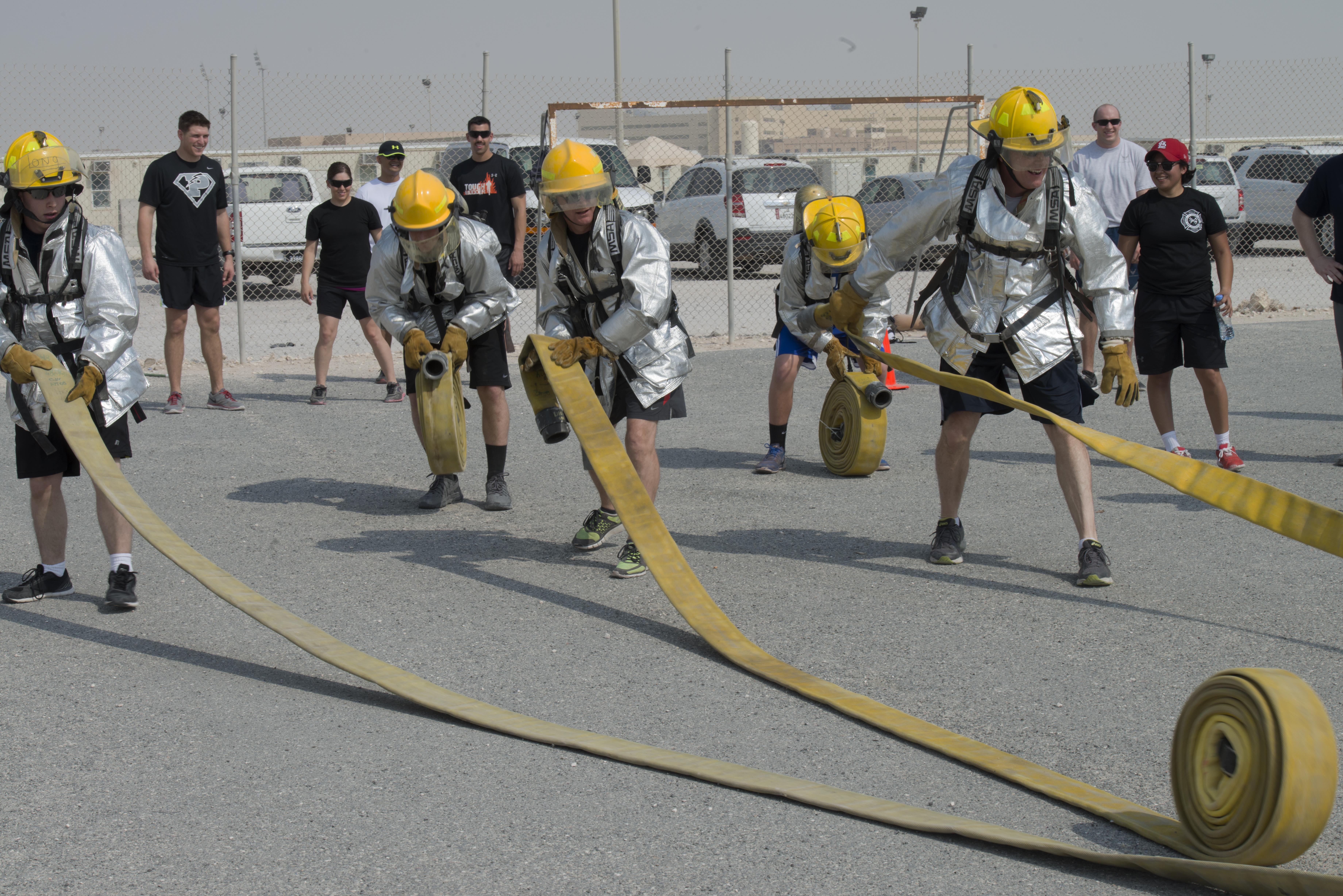 Fire Muster The AUAB Firefighter experience > U.S. Air Forces Central