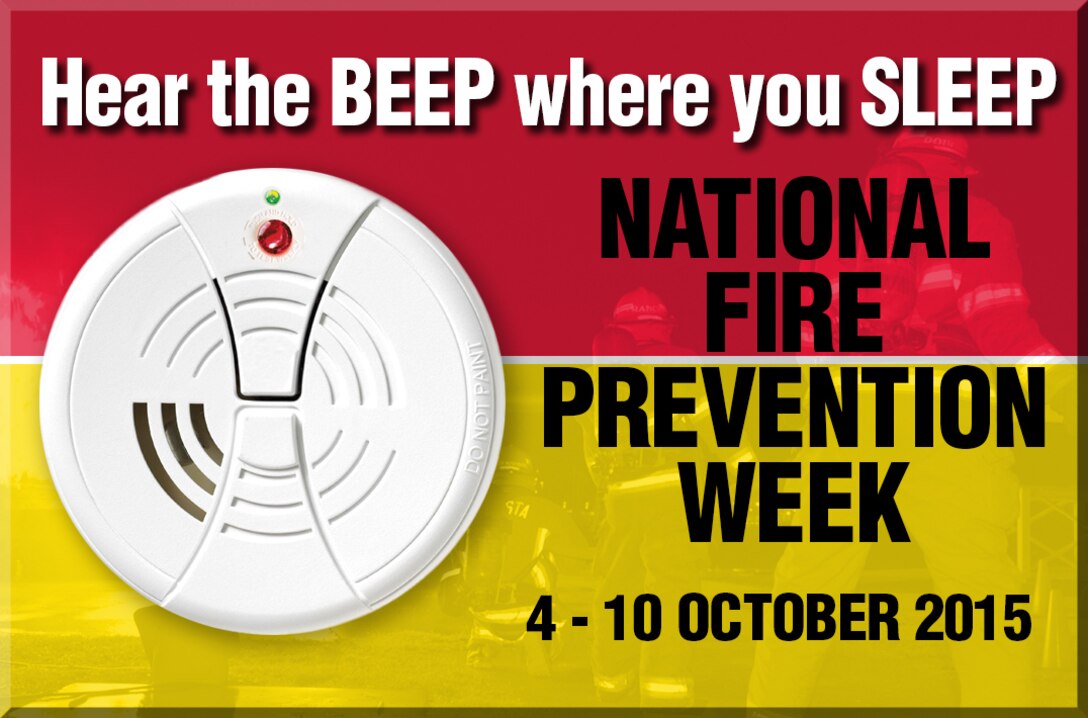 During Fire Prevention Week, which runs Oct. 4-10, Defense Logistics Agency employees and their families are encouraged to be fire safe throughout the year.