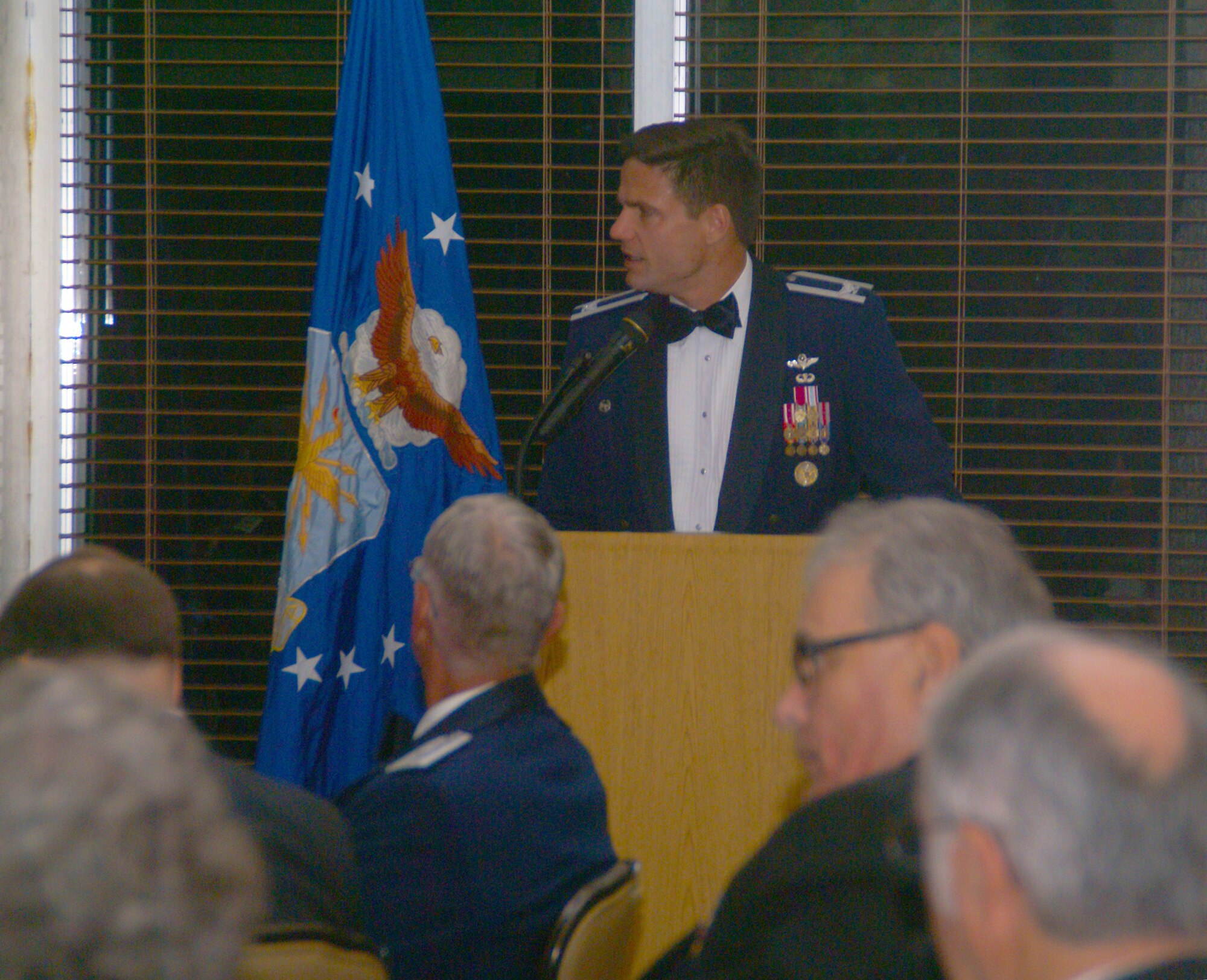 Pictured is the Air Force 68th Birthday cake for the cake cutting ceremony at the Arnold Air Force Ball Sept. 18. (Photo by Holly Fowler)