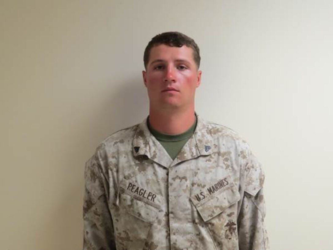 09 Oct 2015 - Coach of the week Cpl Peagler, Benjamin P. with 3/2