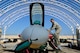 Tech. Sgt. Brett Larson, 134th Expeditionary Fighter Squadron F-16 Fighting Falcon crew chief, Vermont Air National Guard, climbs a ladder to inspect the cockpit of an F-16 at Kunsan Air Base, Republic of Korea, Oct. 6, 2015. The 134th EFS was redeployed from Kadena Air Base, Japan to Kunsan AB as part of a theater security package. Movement of TSPs into the Pacific region is a routine and integral part of U.S. Pacific Command’s force posture. (U.S. Air Force photo by Staff Sgt. Nick Wilson/Released)