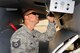 Tech. Sgt. Brett Larson, 134th Expeditionary Fighter Squadron F-16 Fighting Falcon crew chief, Vermont Air National Guard, inspects a hydraulic reservoir gage at Kunsan Air Base, Republic of Korea, Oct. 6, 2015. The 134th EFS was redeployed from Kadena Air Base, Japan to Kunsan AB as part of a theater security package. Larson deployed to Kunsan with more than 200 other guardsmen as part of a theater security package to increase large force U.S. military combat capabilities. (U.S. Air Force photo by Staff Sgt. Nick Wilson/Released)