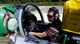 Brandon Smith, with the 409th Supply Chain Management Squadron, gets an up-close view in the cockpit of an F-15 Eagle during a hands-on training class Oct. 7. U.S. Air Force photo by Jenny Gordon