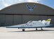 Restoration staff move the Martin X-24B into the new fourth building at the National Museum of the U.S. Air Force on Oct. 14, 2015. (U.S. Air Force photo by Ken LaRock)