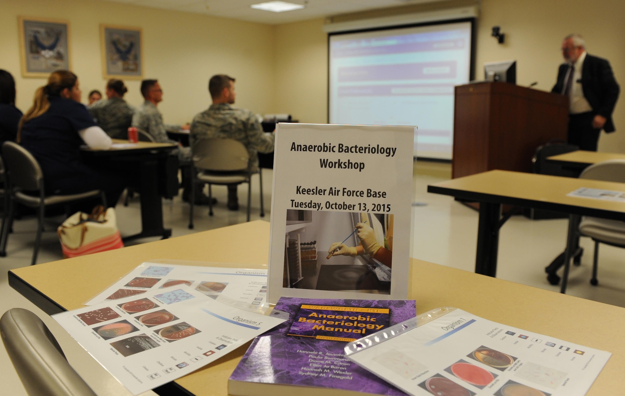 Keesler hosts anaerobic bacteriology workshop > Keesler Air Force Base >  Article Display