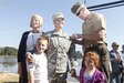 Friday, October 16, 2015 in Fort Benning, GA. Maj. Lisa Jaster is set to become the third woman to graduate from the US Army’s elite Ranger School, which previously was open only to men. She joins just two other women, Captain Kristen Griest, 26, and First Lieutenant Shaye Haver, 25, in gaining a coveted Ranger tab. (Paul Abell / AP Images for U.S. Army Reserve)