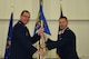 Major William Chapman assumes command of the 911th Maintenance Squadron, Oct. 3, 2015 at the Pittsburgh International Airport Air Reserve Station, Pa. Chapman became the new squadron commander of the 911 MXS after relinquishing command of the 434th Maintenance Squadron at Grissom Air Reserve Base, Ind. (U.S. Air Force photo by Senior Airman Marjorie A. Bowlden)