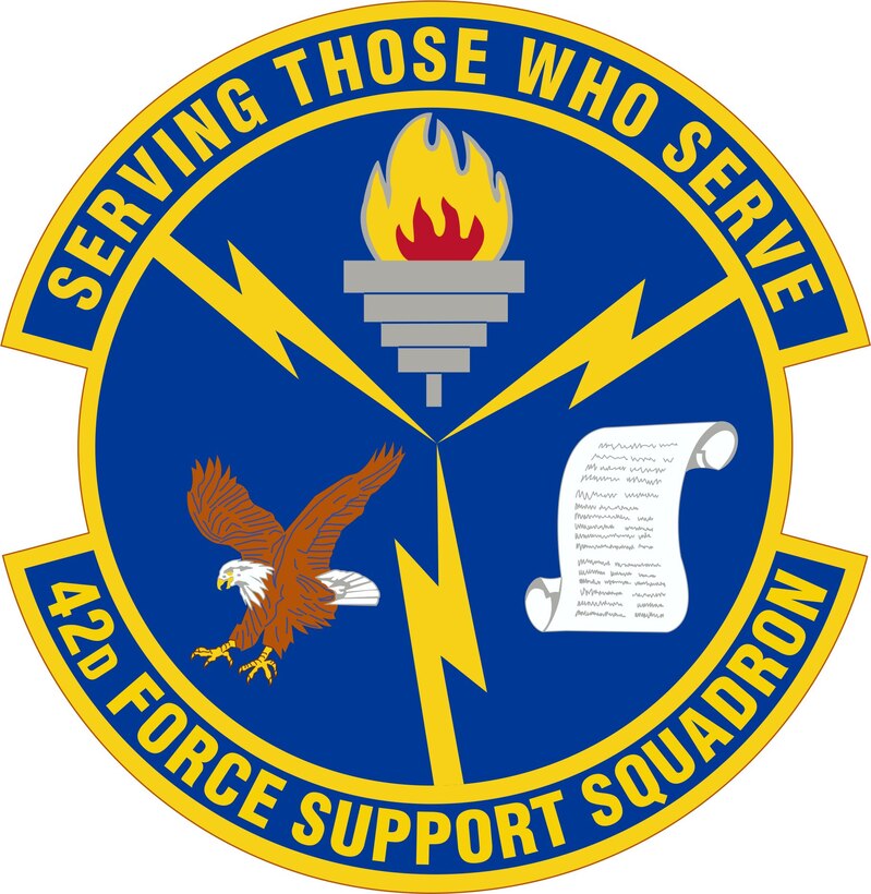 42 Force Support Squadron emblem