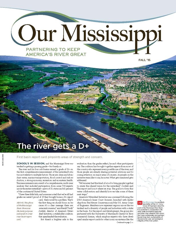 Read the Fall 2015 edition of the Our Mississippi newsletter!