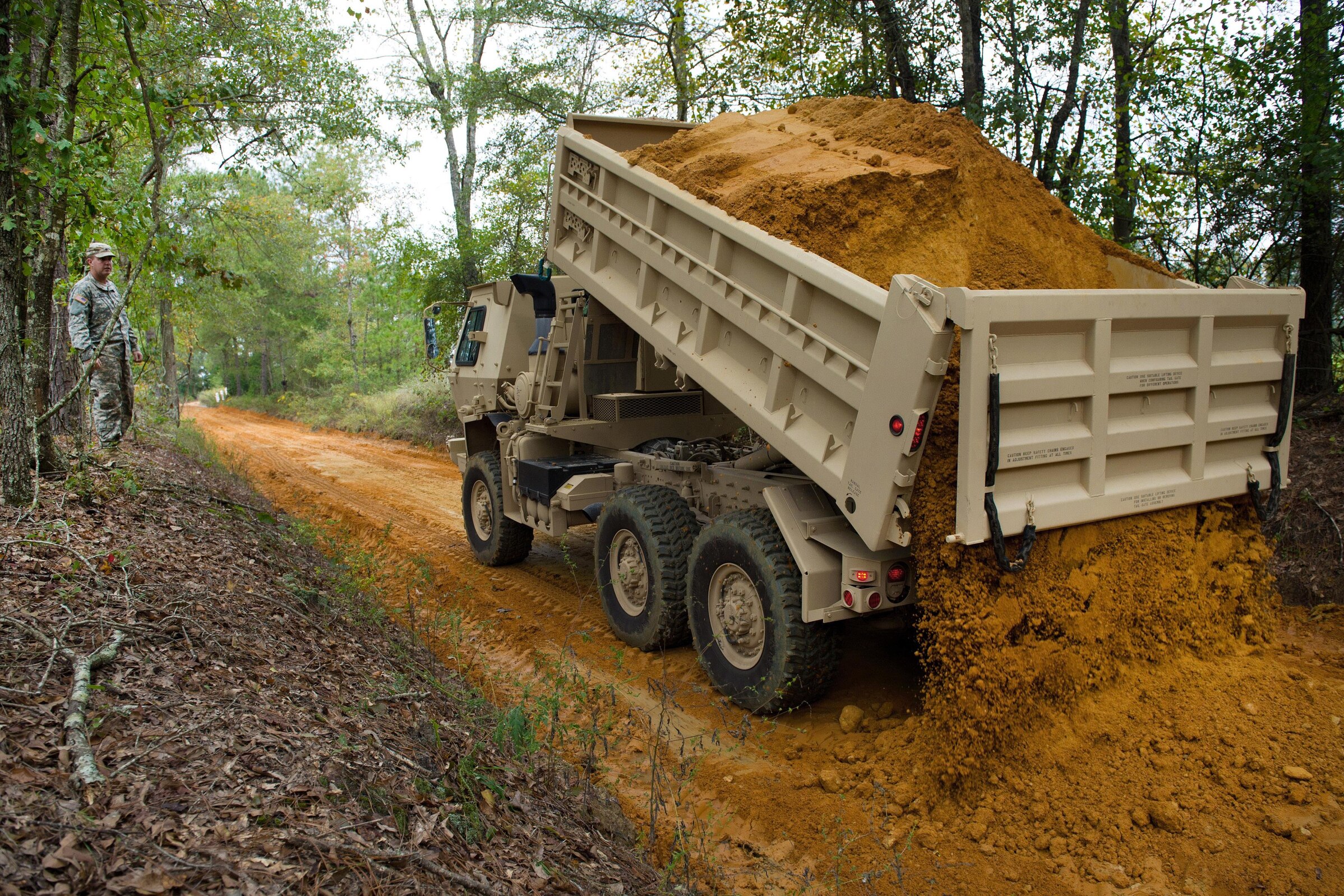 brio dump truck and load