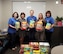 From left, Priscilla Turner, Laughlin Spouses’ Club president, Silvia Gonzalez, Family Advocacy Program assistant, Rachel Emmerthal, club vice-president, Casey Mollen, Family Advocacy Program Outreach manager, and Hillary Bailey, club charitable chair, pose with donated diapers at the Family Advocacy office on Laughlin Air Force Base, Texas, Oct. 5, 2015. In partnership with the 47th Medical Group’s Family Advocacy Program, the Laughlin Spouses’ Club contributed over 900 diapers to enhance the ‘Bundles for Babies’ program offered to new moms affiliated with the base. (Photo provided by the Laughlin Spouses' Club)(Released)