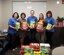 From left, Priscilla Turner, Laughlin Spouses’ Club president, Silvia Gonzalez, Family Advocacy Program assistant, Rachel Emmerthal, club vice-president, Casey Mollen, Family Advocacy Program Outreach manager, and Hillary Bailey, club charitable chair, pose with donated diapers at the Family Advocacy office on Laughlin Air Force Base, Texas, Oct. 5, 2015. In partnership with the 47th Medical Group’s Family Advocacy Program, the Laughlin Spouses’ Club contributed over 900 diapers to enhance the ‘Bundles for Babies’ program offered to new moms affiliated with the base. (Photo provided by the Laughlin Spouses' Club)(Released)