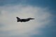 BEJA AIR BASE, Portugal - An F-16 fighter aircraft performs a 'stop-and-go' at Beja Air Base, Portugal Oct. 21, 2015 in support of Exercise Trident Juncture 2015. More than 30,000 troops from more than 30 NATO and allied nations are participating in the exercise. Trident Juncture is an annual NATO Response Force certification exercise.  (U.S. Air Force photo by Airman 1st Class Luke Kitterman/Released)