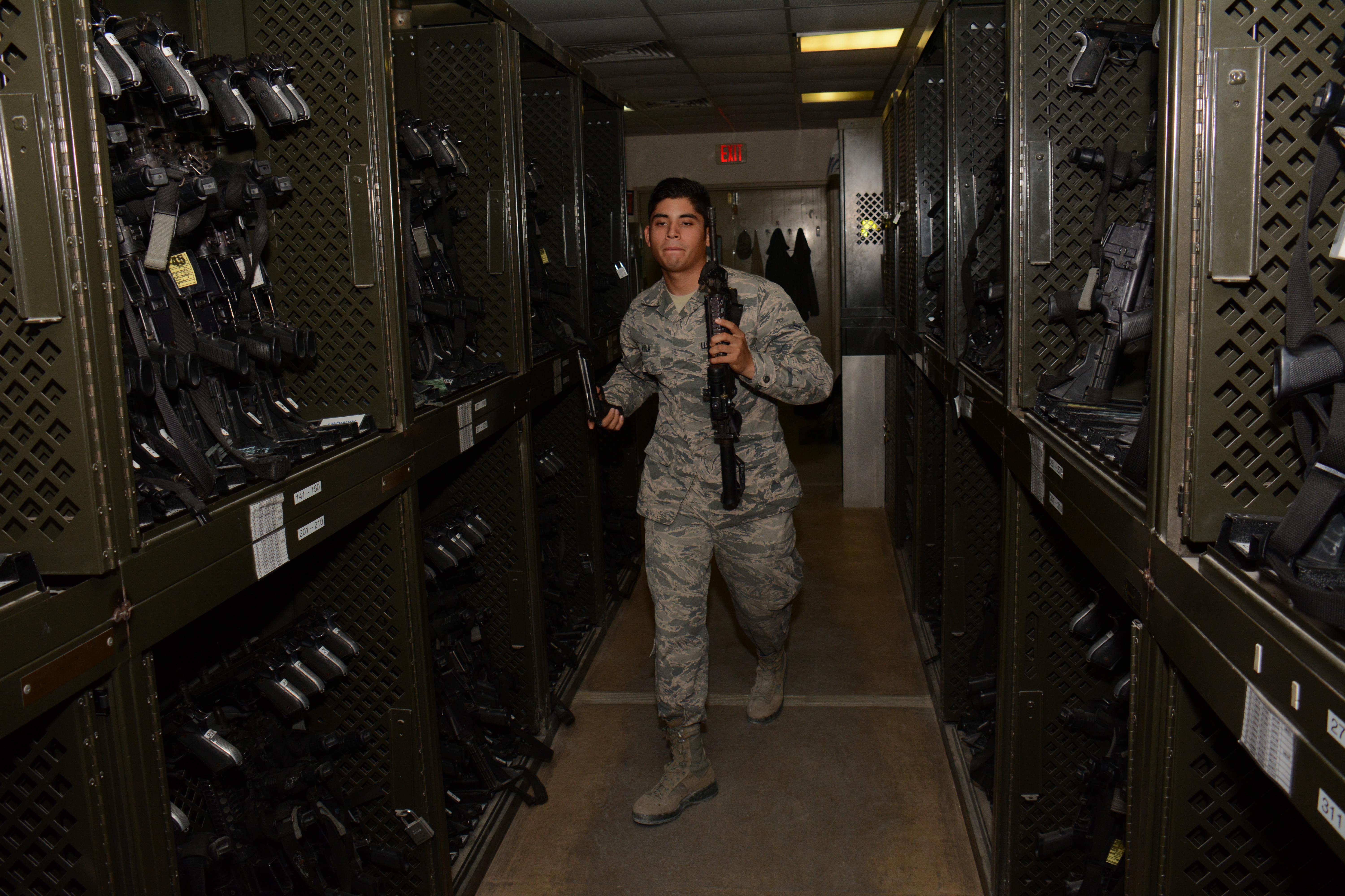 Armory Provides Weapons to Protect Base gt U S Air Forces Central