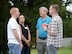 Linda and Hank Duncan, center, speak with two of their Airmen, A1C Albert (he goes by Thomas) McConnell, left, from the 552nd Training Readiness Squadron, and Amn. Karson Cyr, from the 552nd TRS. The Home Away From Home program currently has 138 active military participants and 61 active host families. For more information, visit www.teamtinkerhomeawayfromhome.org. Air Force photos by Kelly White/Released