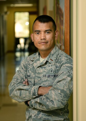2nd Lt. Tilli Ghale, 9th Medical Group, Group Practice Manager. Hometown: Gorkha, Nepa (U.S. Air Force photo by Robert Scott)
