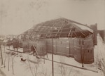 The New York Army National Guard's Connecticut Street Armory, located on the west side of Buffalo, under construction in 1897. On Oct. 22, 2015, the building was one of four inducted into the Sandstone Hall of Fame by the Medina Sandstone Society.