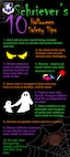 Halloween is quickly approaching. Follow these tips to keep your ghouls and goblins safe this Halloween! (U.S. Air Force graphic/Staff Sgt. Debbie Lockhart)