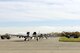 151022-Z-EZ686-160 -- Ten A-10 Thunderbolt II aircraft of the 127th Wing's 107th Fighter Squadron from Selfridge Air National Guard Base, Mich., receive a warm welcome home to the base after a six month deployment on October 22, 2015.  The 