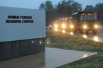 Members of the Texas National Guard's 236th Engineering Company stand ready within Light Medium Terrain Vehicles to engage in flood rescue operations in Huntsville, Texas, Oct. 25, 2015. Members of the 236th Engineering Company, part of the 111th Engineering Battalion, mobilized to Corsicana and Hunstville, Texas, to stand ready to respond to any rescue needs caused by the rainstorms resulting from Hurricane Patricia in October 2015. 