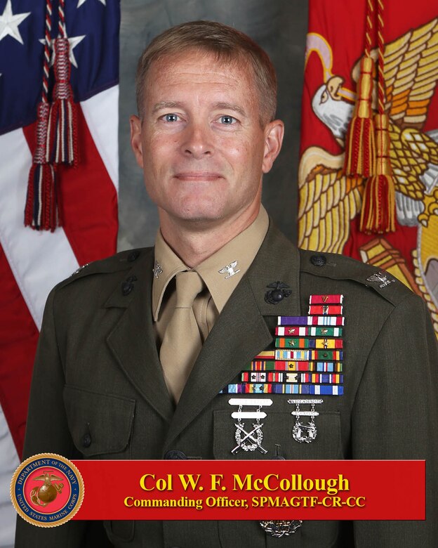 Commanding Officer, SPMAGTF-CR-CC