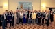 Members from the18th Fighter Bomb Wing Association join members of Joint Base San Antonio-Lackland during their annual reunion dinner Oct. 24, 2015 at the Double Tree Hotel in San Antonio, Texas. Twenty-five Korean War veterans were honored with the Republic of Korea Ambassador for Peace Medal, a commemorative medal produced by the Korean Government as an expression of gratitude and honor to America's Korean War veterans. (Photo by Susan Kee) (released)