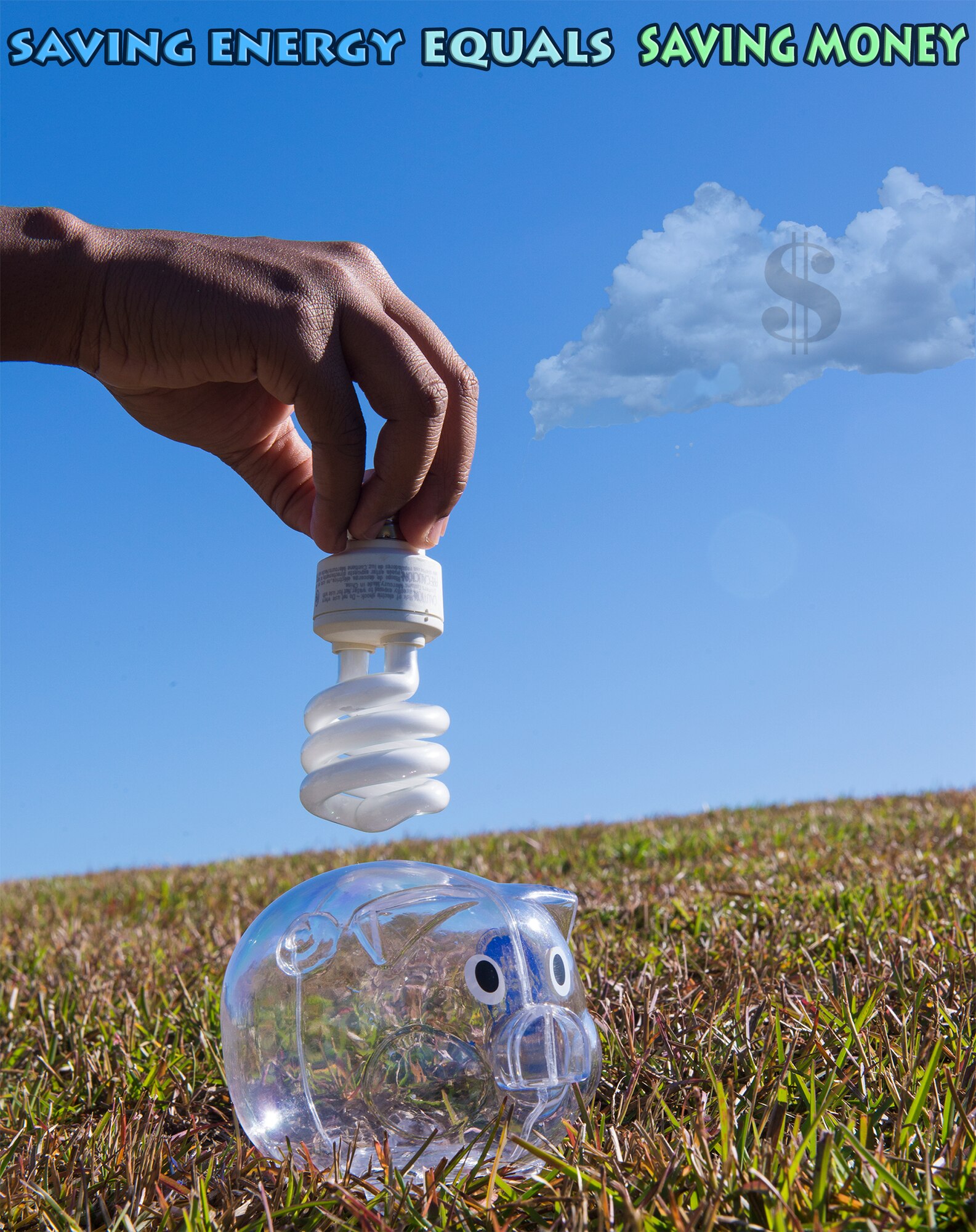October is National Energy Action Month which was designed in 1991 to promote energy awareness and encourage ways of conserving energy and water while eliminating waste.
The Department of Defense’s goal for fiscal year 2015 is to reduce energy consumption by 30 percent. For the year, Team Moody has accomplished a reduction rate of 27.1 percent.. Everyone is encouraged to continue maintaining energy efficient mindsets at work and at home by turning off computer monitors that aren’t in use, changing computer settings to power-save mode and turning off lights in unoccupied areas which conserves energy and saves money. (U.S. Air Force photo illustration by Airman 1st Class Greg Nash/Released)
