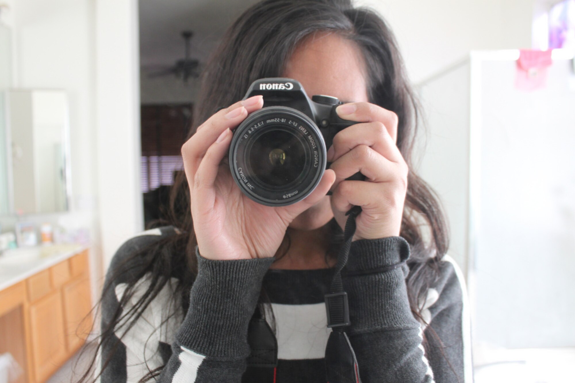 PETERSON AIR FORCE BASE, Colo. - Airman 1st Class Keshia Corpuz, 21st Force Support Squadron fitness specialist, earned her degree in journalism from Arizona State University and fell in love with photography and videography. It was while she was in college that her passion for telling a story through film began and grew.  (Courtesy photo by Keshia Corpuz)