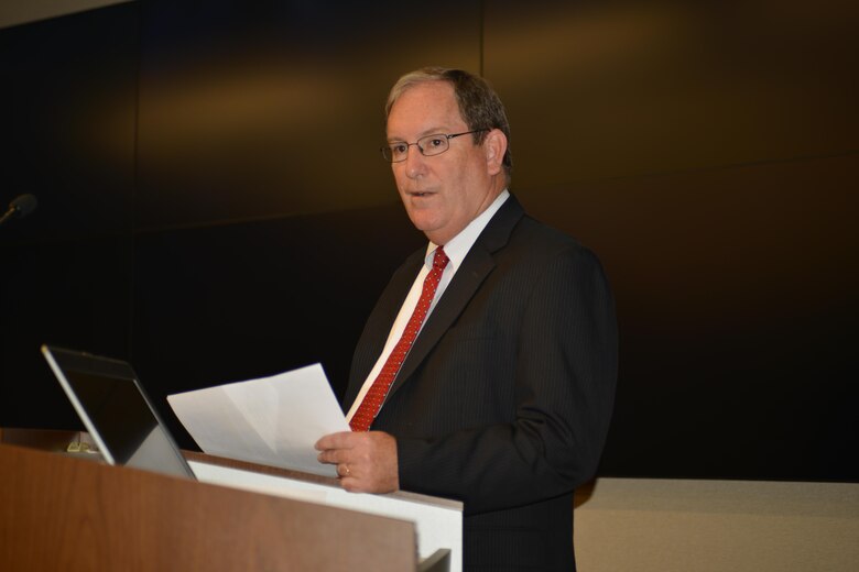 NASHVILLE, Tenn - (Oct. 20, 2015) Mike Wilson, deputy district engineer for Planning, Programs and Project Management Division, welcomed employees to a program for National Disability Employment Awareness month and discussed his unique experience with the program during his tenure and seeing how the program has changed the organization.  