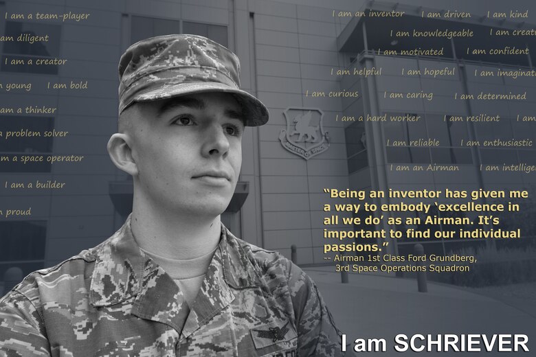 Airman 1st Class Ford Grundberg, 3rd Space Operations Squadron Defense Satellite Communications System satellite vehicle operator, is an inventor. Grundberg, along with five former high school classmates, created an invention that is purposed to save the lives of firefighters who perform ice dive search and rescue missions. The robot received recognition from the Lemelson Foundation at the Massachusetts Institute of Technology and was introduced to President Barack Obama at the White House Science Fair. (Courtesy Photo)  