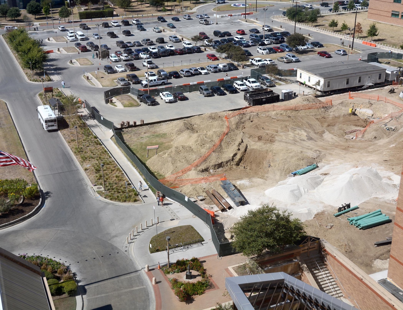 Under construction just outside SAMMC’s main entrance is a hyperbaric facility addition, which is also about 13,000 square feet. Construction is expected to be completed next July.