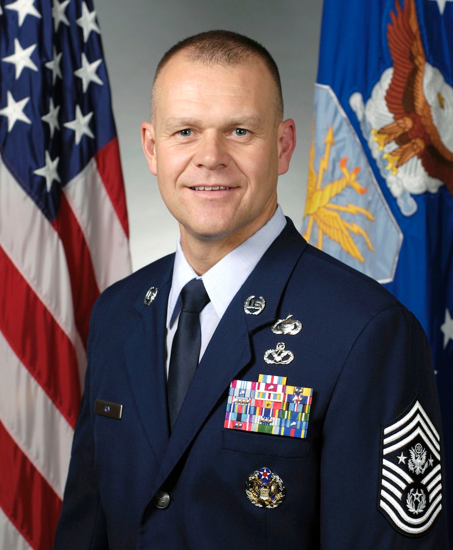 Air Force Chief Master Sgt. James Roy