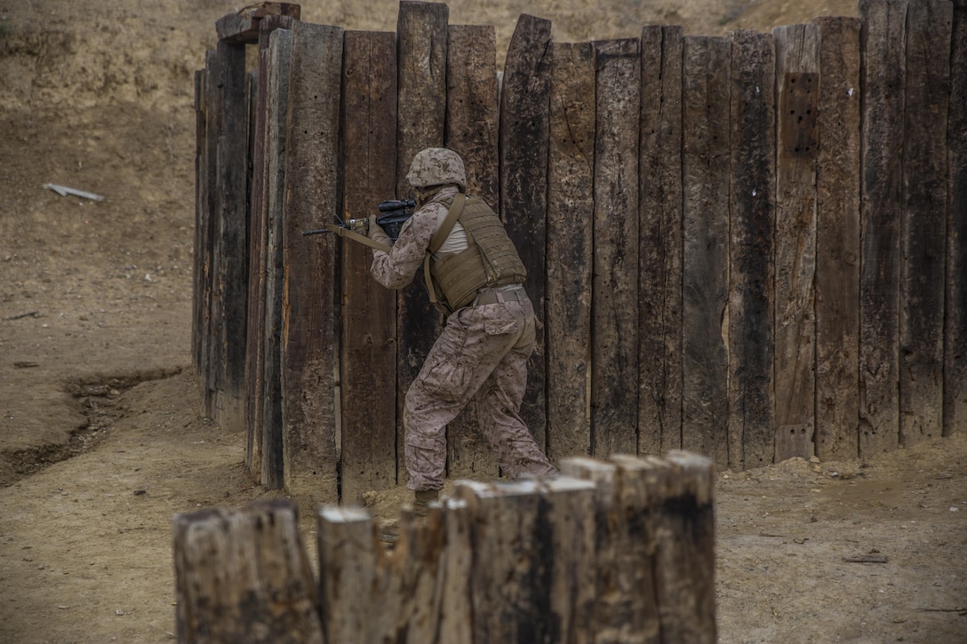 Marines with 4th Light Armored Reconnaissance Battalion, 4th Marine Division, conduct live fire drills during exercise Trident Juncture 2015 in Almeria, Spain, Oct. 27, 2015. Trident Juncture is the largest exercise NATO has held in the past 10 years with more than 30 nations and more than 5,000 U.S. service members participating. NATO is showing the world how they operate as a global response force with multiple nations in the mix.