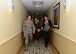Brig. Gen. Scott Pleus, 56th Fighter Wing commander, Jennifer Pleus, and Jane Yates, 56th FSS lodging manager, tour the lodging facility October 29, 2015, at Luke Air Force Base, Arizona. The new facilities will allow for families with or without pets to stay in lodging. (U.S. Air Force photo by Staff Sgt. Marcy Copeland)     