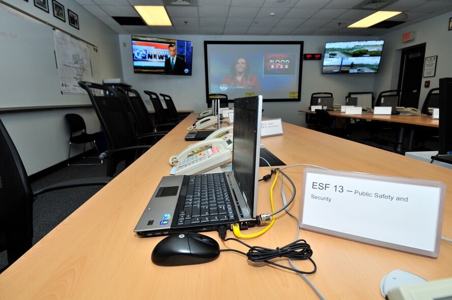 Emergency Operations Center (EOC) ready for any disaster. The Niagara Falls Air Reserve Station EOC held an “open house” at their facility at the base on October 21, 2015. (U.S. Air Force photo by Peter Borys)