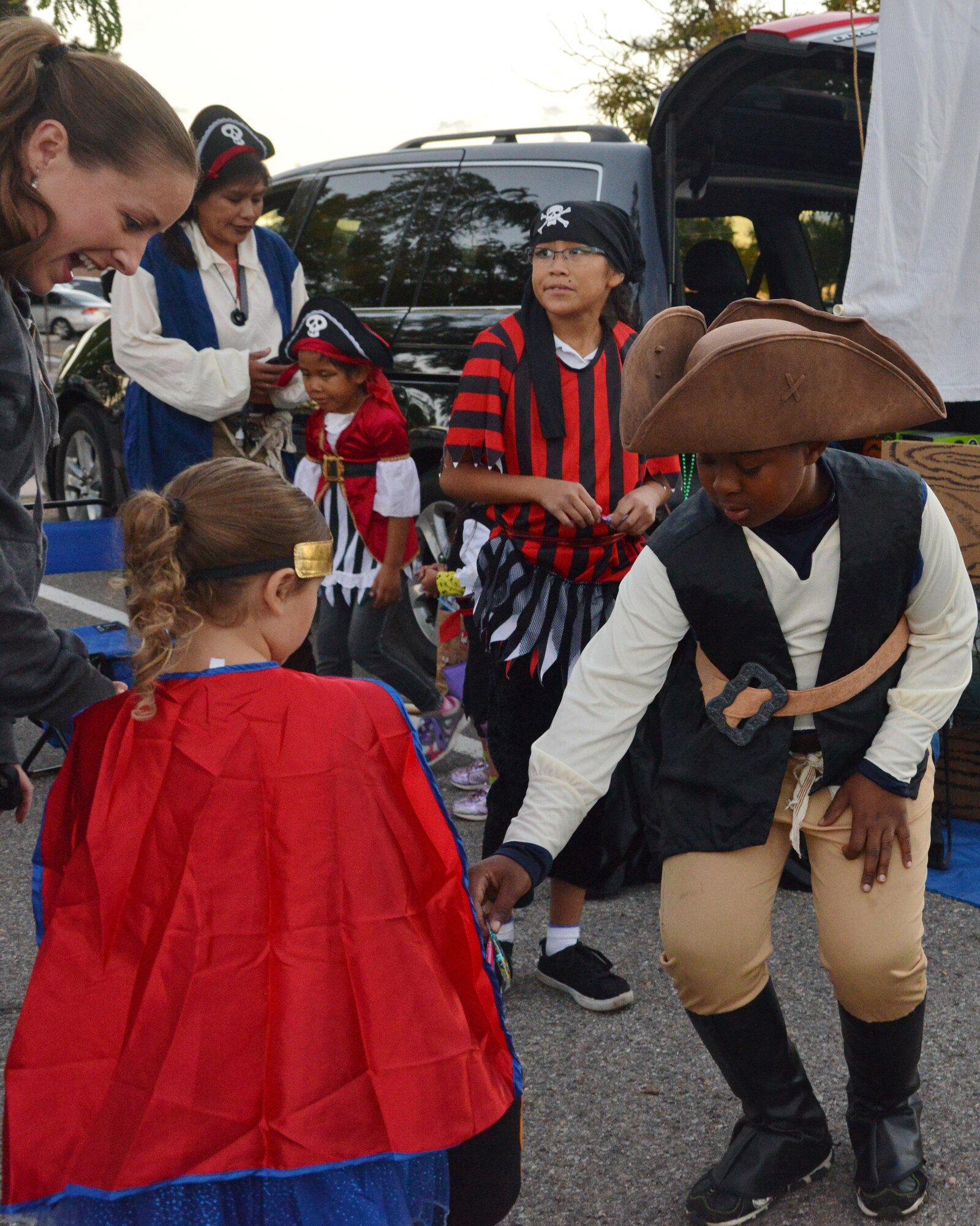 Adults and kids alike enjoyed the Youth Center's annual Halloween event Bootastic Oct. 23. The event provided a free night of games, prizes, safe trick-or-treating and other fun activities. (Photo by Jamie Burnett)
