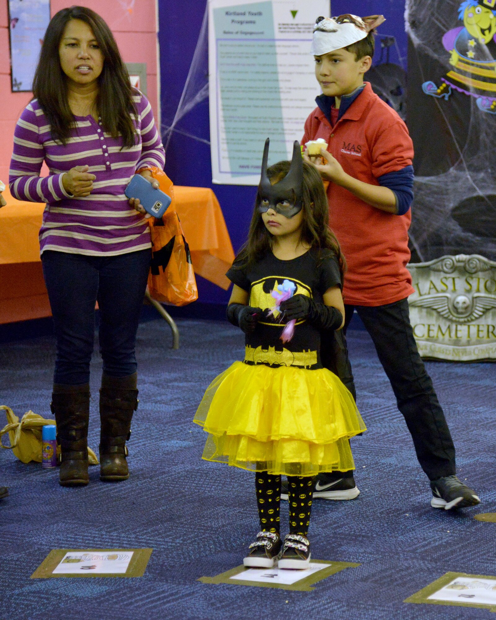 Adults and kids alike enjoyed the Youth Center's annual Halloween event Bootastic Oct. 23. The event provided a free night of games, prizes, safe trick-or-treating and other fun activities. (Photo by Jamie Burnett)