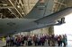 Members of the 319th Fighter Interceptor Squadron Association pose for a photo in front of a 434th Air Refueling Wing KC-135R Stratotaker at Grissom Air Reserve Base, Ind., Sept. 25, 2015. The 319th FIS was created as part of the 325th Fighter Group in 1942 until its deactivation in 1977, and was located at here from 1955 until 1963. (U.S. Air Force photo/Tech. Sgt. Benjamin Mota)