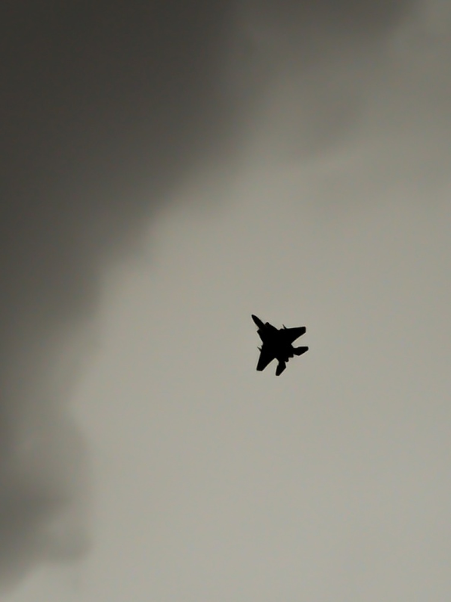 An F-15C Eagle from the 493rd Fighter Squadron, Royal Air Force Lakenheath, England, completes a training mission during the Blue Flag exercise at Uvda Air Force Base, Israel, Oct. 18-29, 2015. Blue Flag is the Israeli air force's largest multinational aerial exercise and involved 11 fighter squadrons representing the Israeli, Hellenic, Polish and U.S. air forces. (U.S. Air Force photo by 2nd Lieutenant Kellie Rizer/Released)