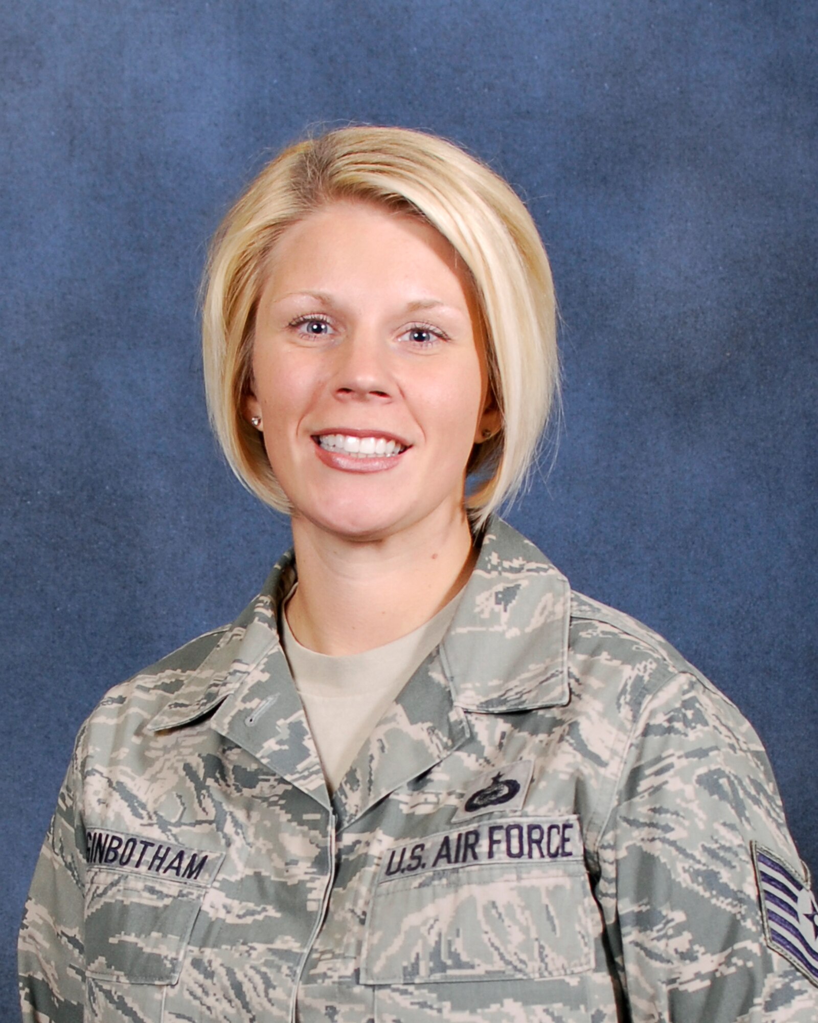 Tech. Sgt. Katie Higginbotham, Arkansas Air National Guard production recruiter, joined the 188th Wing recruiting office on July 22, 2015. Higginbotham has been selected for the September 2015 The Flying Razorback spotlight. (U.S. Air National Guard photo by Staff Sgt.. Hannah Dickerson/Released)