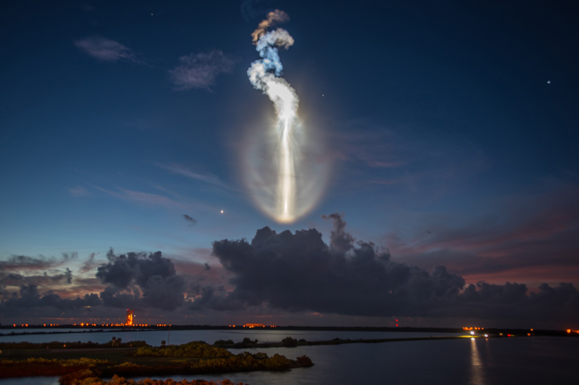 An Atlas V rocket carrying the MUOS-4 satellite  lifts off from Cape Canaveral AFS' Space Launch Complex 41 at 6:18 a.m., Sept 2. (Photo courtesy of ULA)