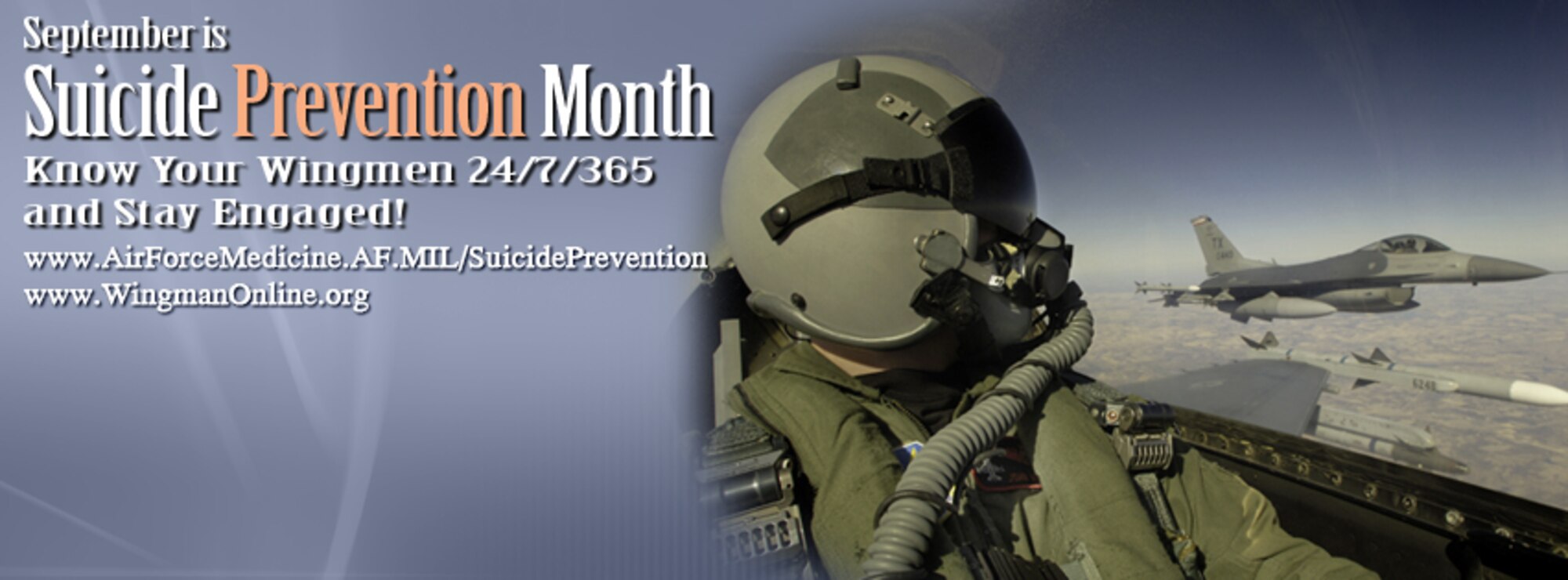 Suicide Prevention Month: A reminder of our 24/7/365 responsibility to ourselves and each other (U.S. Air Force Graphic)