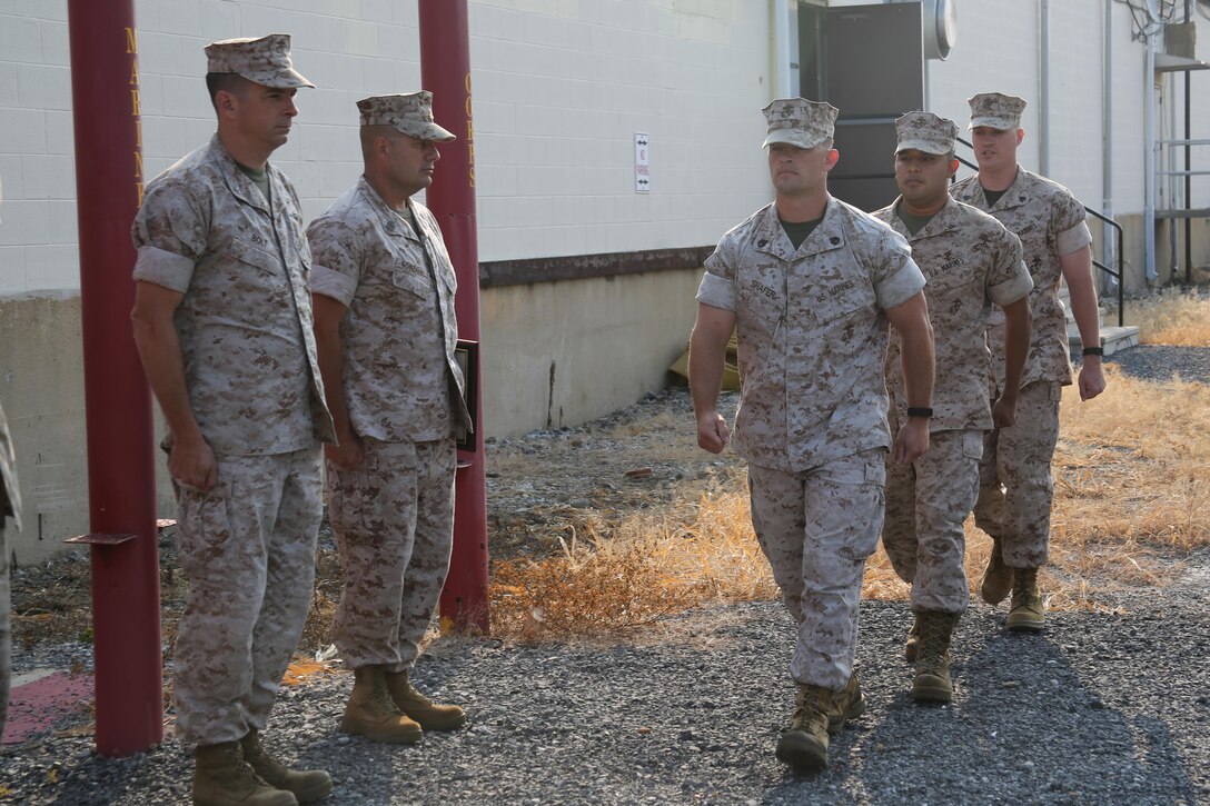 U.S. Marine Corps Staff Sgt. Daeton Shafer, a native of San Juan, New Mexico, and 2003 graduate of Aztec High School in Aztec, New Mexico, recently received the Navy and Marine Corps Commendation Medal for service with 3rd Marine Special Operations Battalion. The award is given to individuals who distinguish themselves by heroic or meritorious achievement for service while serving with the Navy or Marine Corps. Shaver received the award for playing a vital role in his battalions integration of global combat support for deployed Marines. Shafer currently serves as the 4th Marine Corps District Supply Chief at the Defense Distribution Center Susquehanna in New Cumberland, Pennsylvania. As supply chief, Shafer accounts for and maintains all equipment and assets which is an estimated six million dollars for the entire District, as well as purchases equipment for 4th MCD. Shafer enlisted in the Marine Corps July 2003. He has been stationed at Camp Pendleton, California; Marine Corps Recruit Depot San Diego; Okinawa, Japan; Camp Lejeune, North Carolina; New Cumberland, Pennsylvania, and he has also deployed to Iraq in support of Operation Iraqi Freedom.  His awards include the Navy and Marine Corps Commendation Medal, Navy and Marine Corps Achievement Medal, four Marine Corps Good Conduct Medals, the National Defense Service Medal, two Iraq Campaign Medals, the Global War on Terrorism Service Medal and three Sea Service Deployment Ribbons.