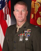 Colonel Ryan S. Rideout, 24th Marine Expeditionary Unit commanding officer