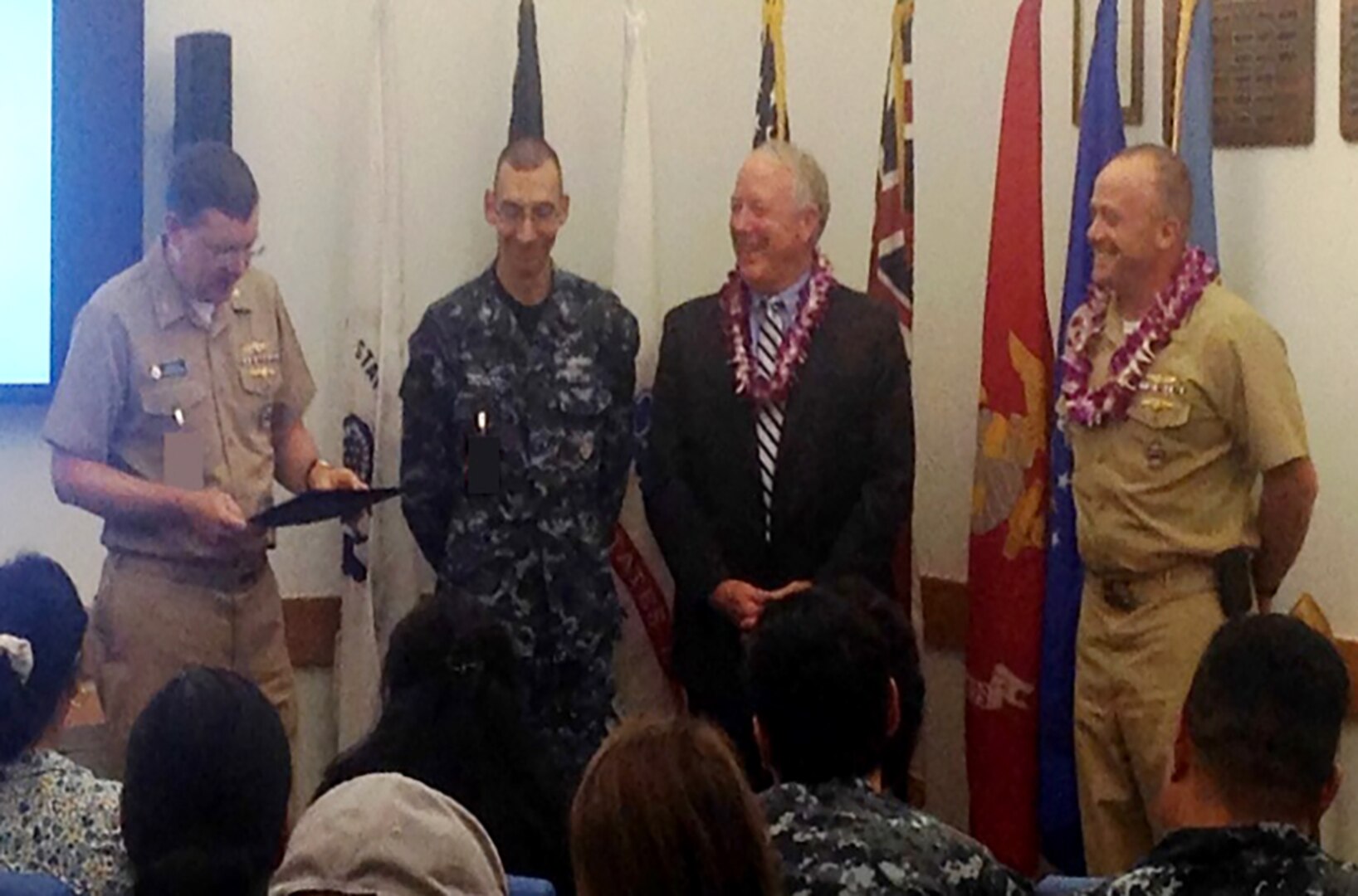 Mr. James McClaugherty, DLA Land and Maritime deputy commander, visited the Pearl Harbor Naval shipyard and DLA-Pacific Aug. 10 on his first stop of an international trip through the Pacific region.