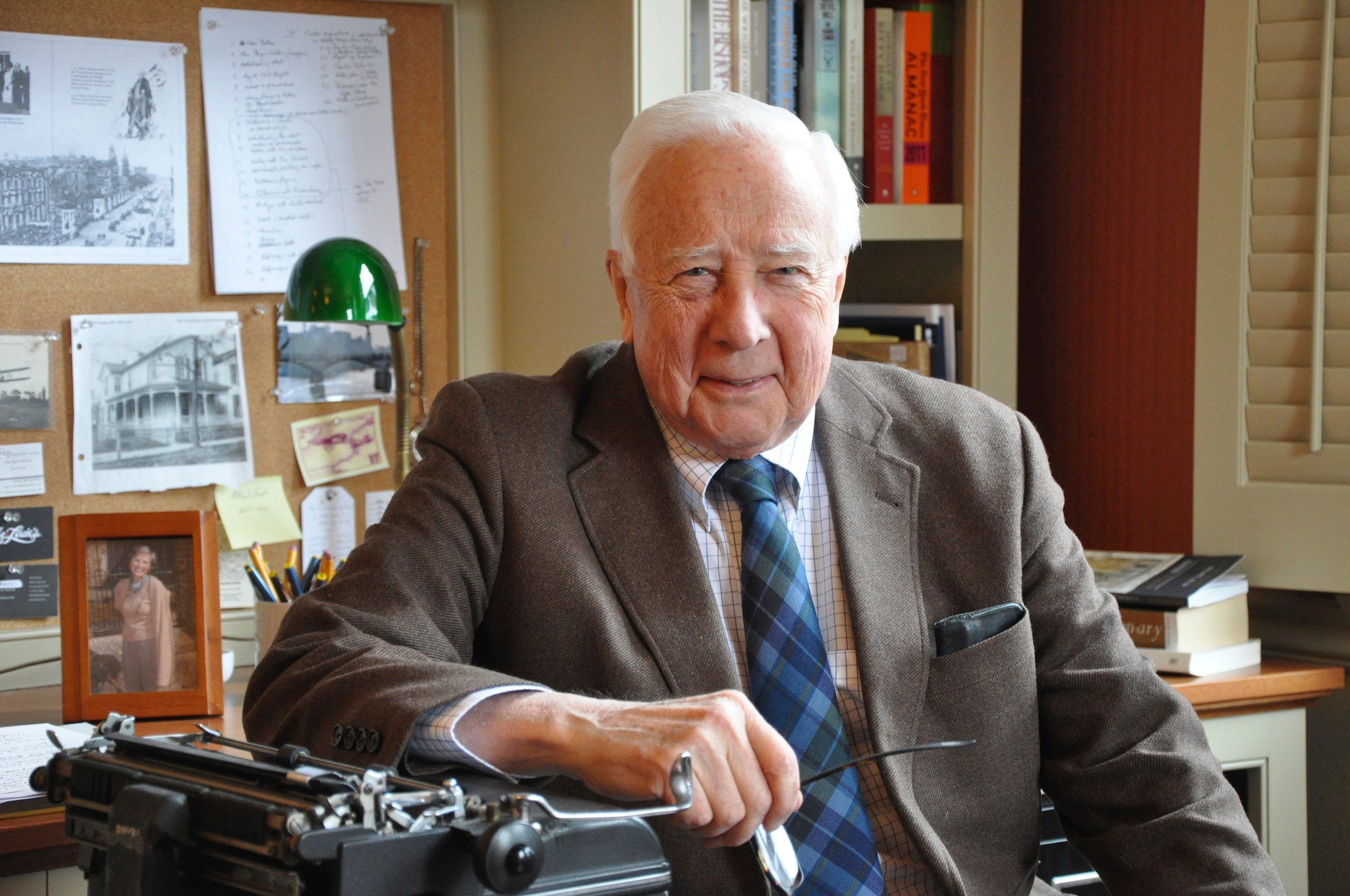David McCullough, Pulitzer Prize author and historian, will receive an honorary Doctorate of Humane Letters from Air University on Nov. 16, 2015. (Courtesy photo)