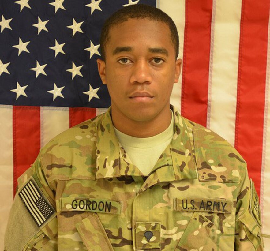 Spc. Terry K.D. Gordon died December 17, 2013, Company E, 1st Squadron, 6th Cavalry Regiment, 1st Combat Aviation Brigade, 1st Infantry Division, Fort Riley, Kan.